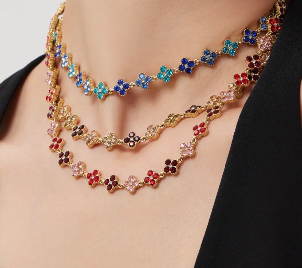 Necklace Clover | Flower