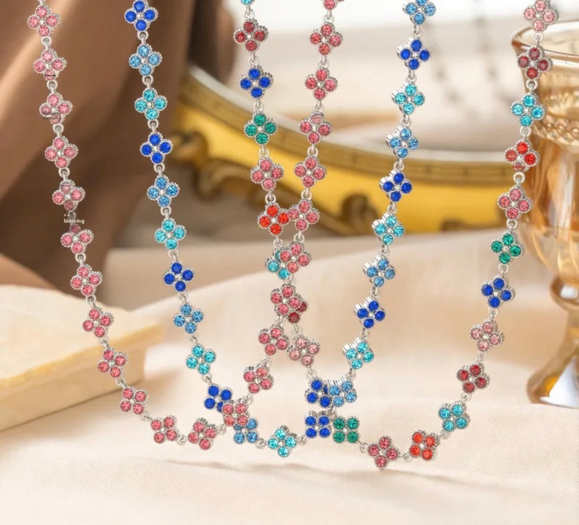 Necklace Clover | Flower