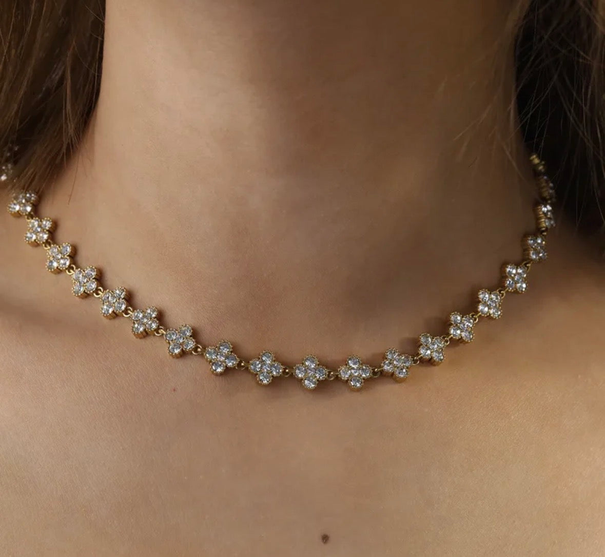 Necklace Clover | Flower